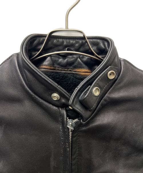 Schott（ショット）Schott (ショット) ライナー付ライダースジャケット ブラック サイズ:３８の古着・服飾アイテム