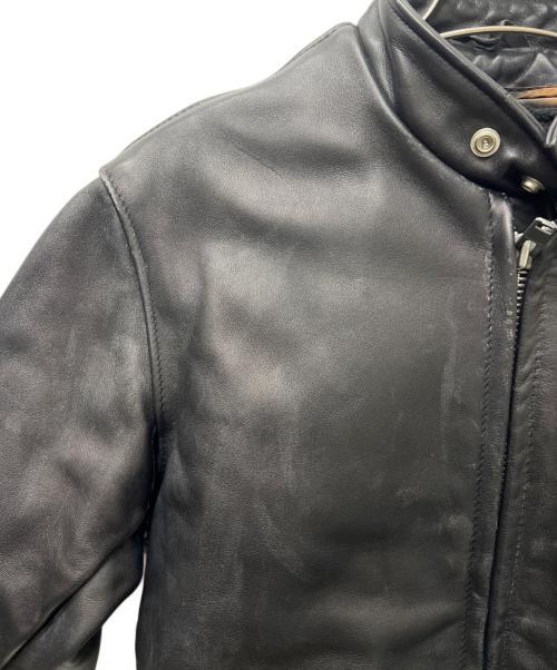 Schott（ショット）Schott (ショット) ライナー付ライダースジャケット ブラック サイズ:３８の古着・服飾アイテム