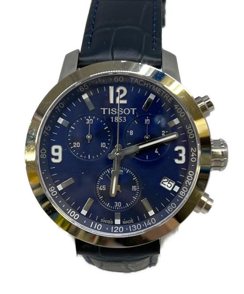 TISSOT（ティソ）TISSOT (ティソ) クロノグラフ ネイビーの古着・服飾アイテム
