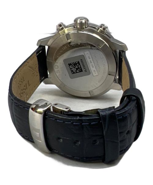 TISSOT（ティソ）TISSOT (ティソ) クロノグラフ ネイビーの古着・服飾アイテム