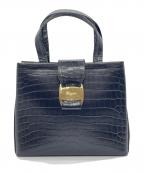 Salvatore Ferragamoサルヴァトーレ フェラガモ）の古着「レザー2wayショルダーバッグ」｜ブラック
