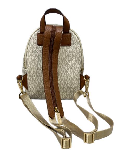 MICHAEL KORS（マイケルコース）MICHAEL KORS (マイケルコース) ミニリュック ベージュの古着・服飾アイテム