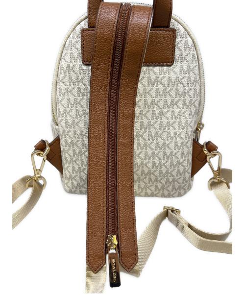 MICHAEL KORS（マイケルコース）MICHAEL KORS (マイケルコース) ミニリュック ベージュの古着・服飾アイテム