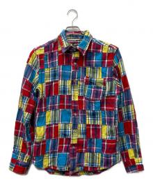 stussy（ステューシー）の古着「パッチワークネルシャツ」｜マルチカラー