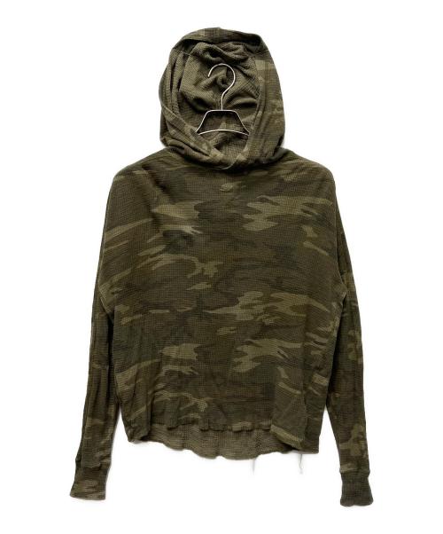 RRL（ダブルアールエル）RRL (ダブルアールエル) ワッフルプルオーバー オリーブ サイズ:Ｓの古着・服飾アイテム