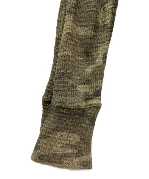 RRL（ダブルアールエル）RRL (ダブルアールエル) ワッフルプルオーバー オリーブ サイズ:Ｓの古着・服飾アイテム