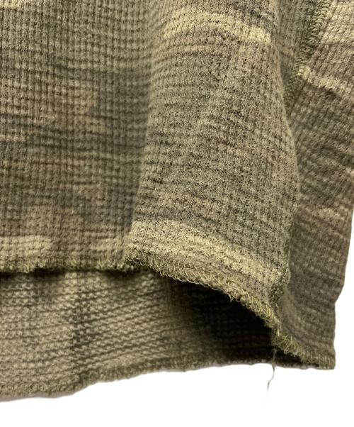 RRL（ダブルアールエル）RRL (ダブルアールエル) ワッフルプルオーバー オリーブ サイズ:Ｓの古着・服飾アイテム