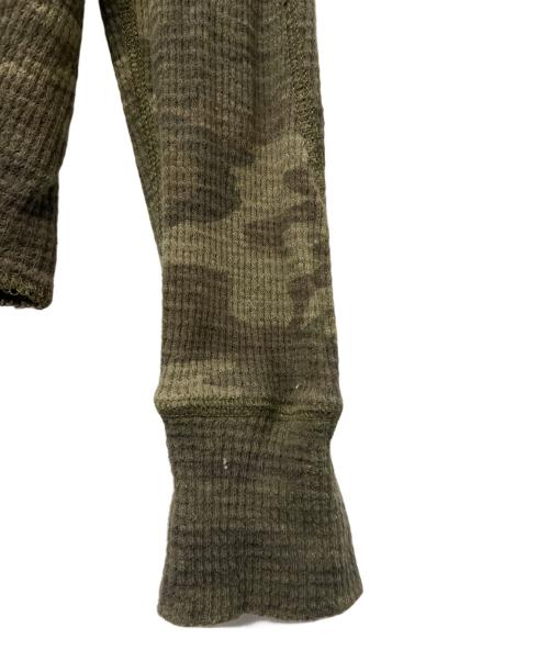 RRL（ダブルアールエル）RRL (ダブルアールエル) ワッフルプルオーバー オリーブ サイズ:Ｓの古着・服飾アイテム
