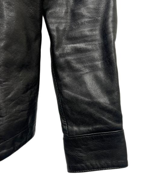 BENHEART（ベンハート）BENHEART (ベンハート) レザーシャツ ブラック サイズ:４４の古着・服飾アイテム