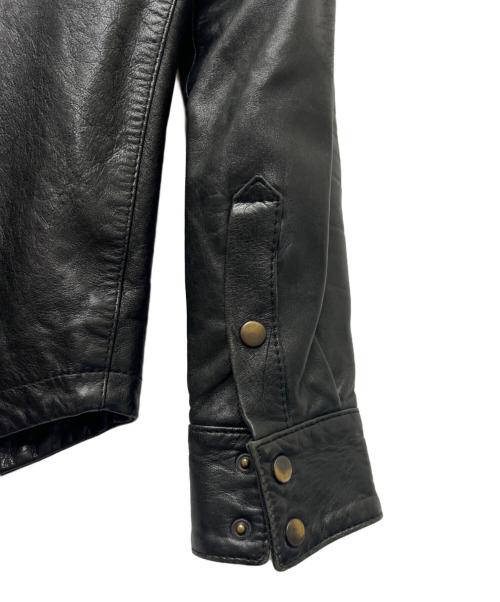 BENHEART（ベンハート）BENHEART (ベンハート) レザーシャツ ブラック サイズ:４４の古着・服飾アイテム