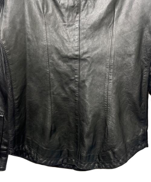 BENHEART（ベンハート）BENHEART (ベンハート) レザーシャツ ブラック サイズ:４４の古着・服飾アイテム