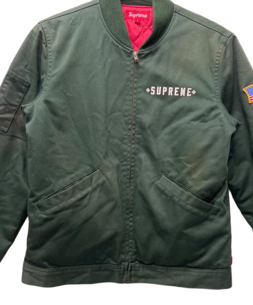 SUPREME（シュプリーム）SUPREME (シュプリーム) independent ジャケット グリーン サイズ:Ｓの古着・服飾アイテム