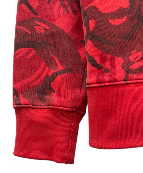 Aape BY A BATHING APE（エーエイプ バイ アベイシングエイプ）Aape BY A BATHING APE (エーエイプ バイ アベイシングエイプ) ジップパーカー レッド サイズ:Ｍの古着・服飾アイテム