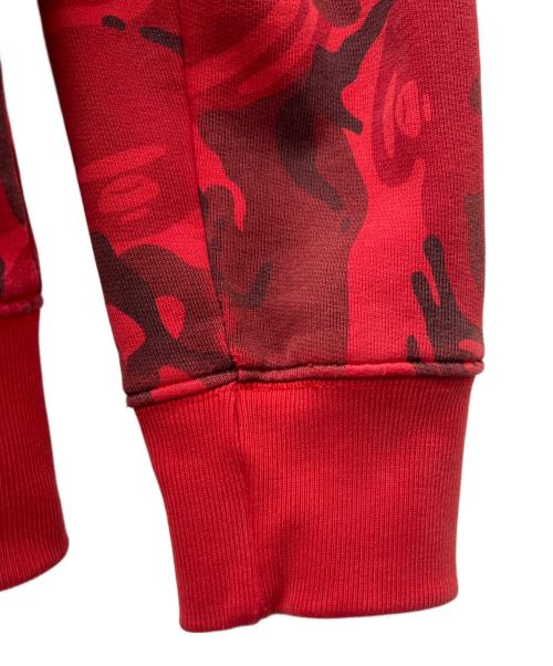 Aape BY A BATHING APE（エーエイプ バイ アベイシングエイプ）Aape BY A BATHING APE (エーエイプ バイ アベイシングエイプ) ジップパーカー レッド サイズ:Ｍの古着・服飾アイテム