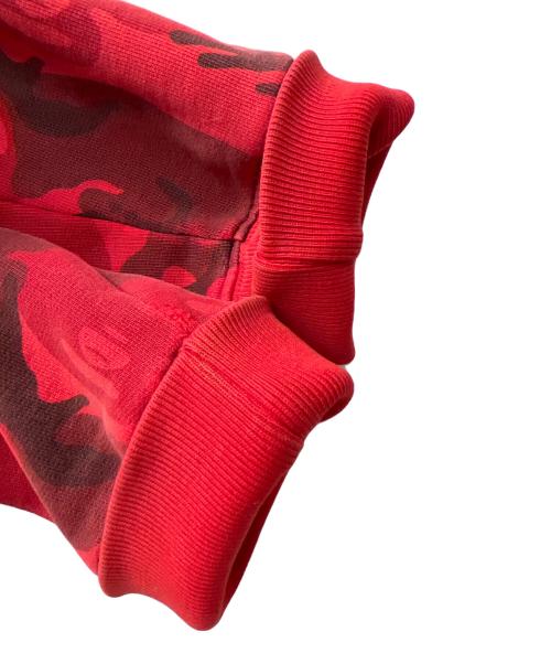 Aape BY A BATHING APE（エーエイプ バイ アベイシングエイプ）Aape BY A BATHING APE (エーエイプ バイ アベイシングエイプ) ジップパーカー レッド サイズ:Ｍの古着・服飾アイテム