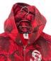 中古・古着 Aape BY A BATHING APE (エーエイプ バイ アベイシングエイプ) ジップパーカー レッド サイズ:Ｍ：9000円