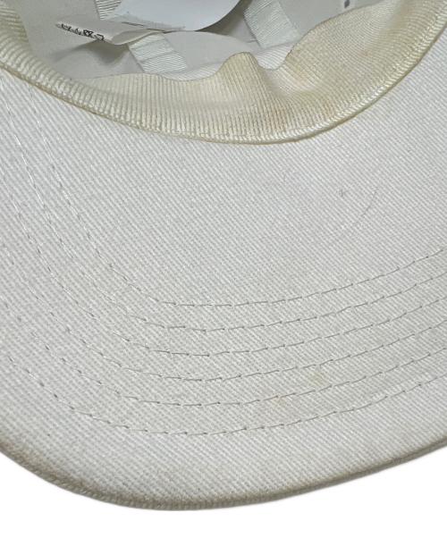 MM6 Maison Margiela（エムエムシックスメゾンマルジェラ）MM6 Maison Margiela (エムエムシックスメゾンマルジェラ) キャップ ホワイトの古着・服飾アイテム