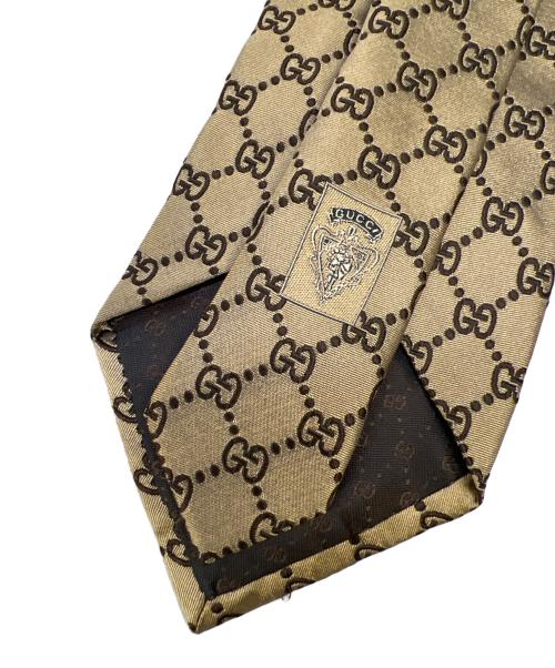 GUCCI（グッチ）GUCCI (グッチ) ネクタイ ベージュ サイズ:-の古着・服飾アイテム