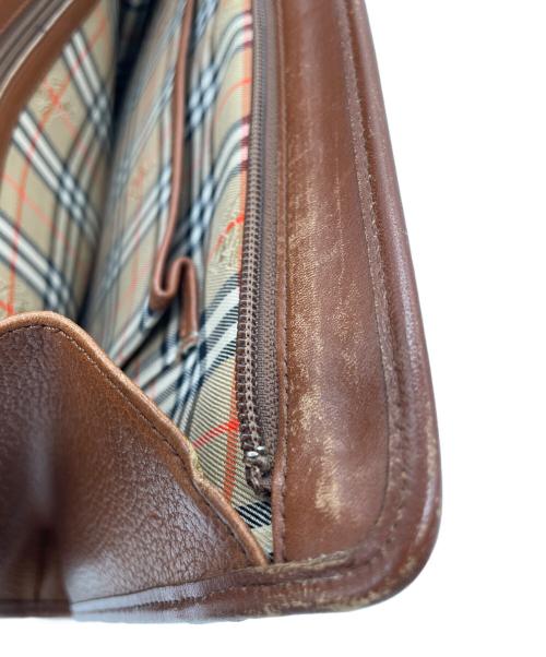 Burberry's（バーバリーズ）Burberry's (バーバリーズ) セカンドバッグ ブラウンの古着・服飾アイテム