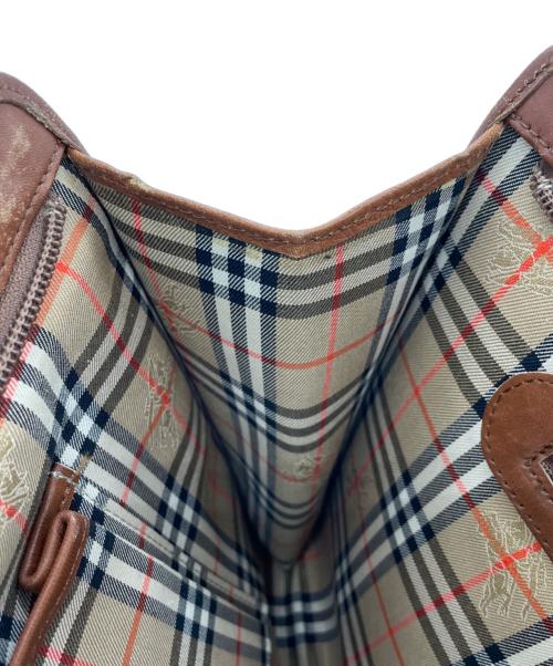 Burberry's（バーバリーズ）Burberry's (バーバリーズ) セカンドバッグ ブラウンの古着・服飾アイテム