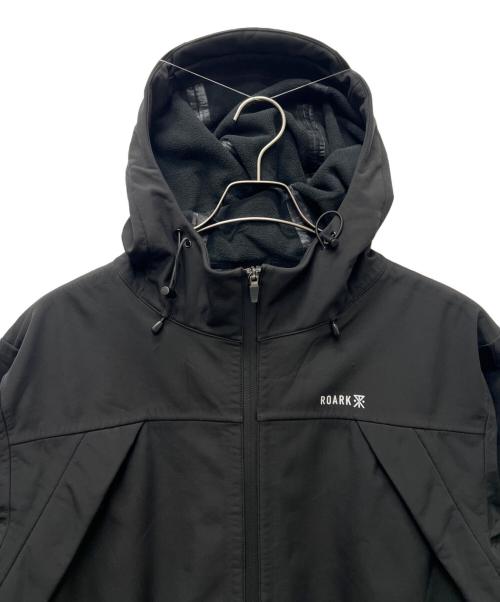 ROARK REVIVAL（ロアークリバイバル）ROARK REVIVAL (ロアークリバイバル) ソフトシェル ジャケット ブラック サイズ:Ｌの古着・服飾アイテム