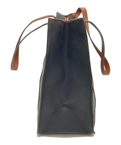 BOTTEGA VENETA（ボッテガベネタ）BOTTEGA VENETA (ボッテガベネタ) トートバッグ ブラック×ブラウンの古着・服飾アイテム