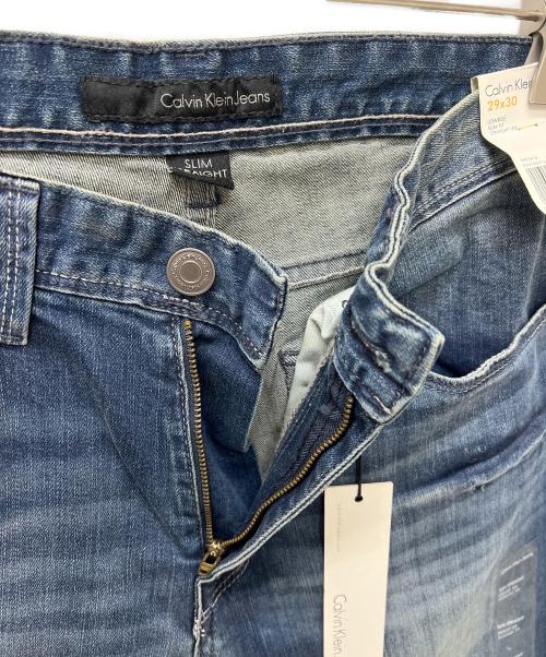 Calvin Klein Jeans（カルバンクラインジーンズ）Calvin Klein Jeans (カルバンクラインジーンズ) デニムパンツ ブルー サイズ:２９の古着・服飾アイテム