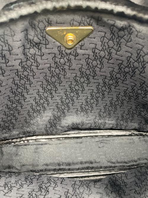 Yves Saint Laurent（イヴサンローラン）Yves Saint Laurent (イヴサンローラン) ショルダーバッグ ブラックの古着・服飾アイテム