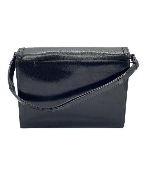Yves Saint Laurent（イヴサンローラン）Yves Saint Laurent (イヴサンローラン) ハンドバッグ ブラックの古着・服飾アイテム