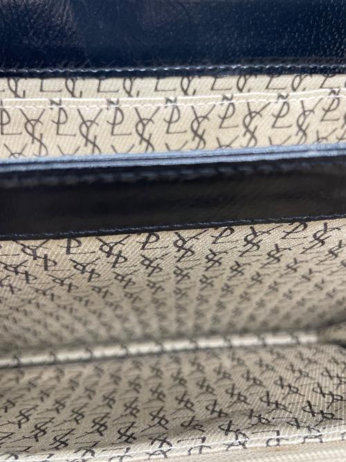 Yves Saint Laurent（イヴサンローラン）Yves Saint Laurent (イヴサンローラン) ハンドバッグ ブラックの古着・服飾アイテム