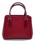 BURBERRY (バーバリー) ハンドバッグ サフィアーノ レッド：22000円