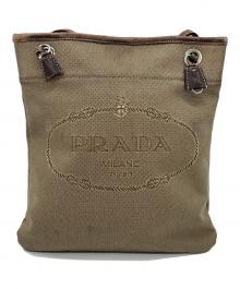 PRADA（プラダ）の古着「ショルダーバッグ」｜ベージュ