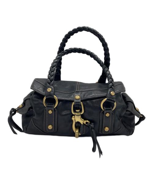 Francesco Biasia（フランシスコ ビアジア）Francesco Biasia (フランシスコ ビアジア) ハンドバッグ ブラックの古着・服飾アイテム
