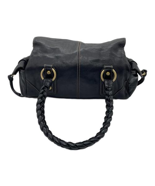 Francesco Biasia（フランシスコ ビアジア）Francesco Biasia (フランシスコ ビアジア) ハンドバッグ ブラックの古着・服飾アイテム