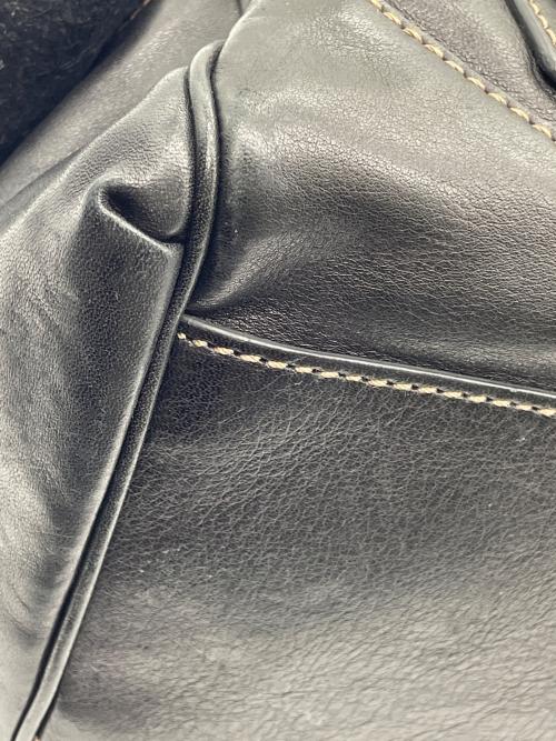 Francesco Biasia（フランシスコ ビアジア）Francesco Biasia (フランシスコ ビアジア) ハンドバッグ ブラックの古着・服飾アイテム