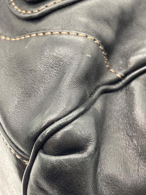 Francesco Biasia（フランシスコ ビアジア）Francesco Biasia (フランシスコ ビアジア) ハンドバッグ ブラックの古着・服飾アイテム