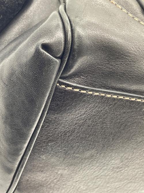 Francesco Biasia（フランシスコ ビアジア）Francesco Biasia (フランシスコ ビアジア) ハンドバッグ ブラックの古着・服飾アイテム