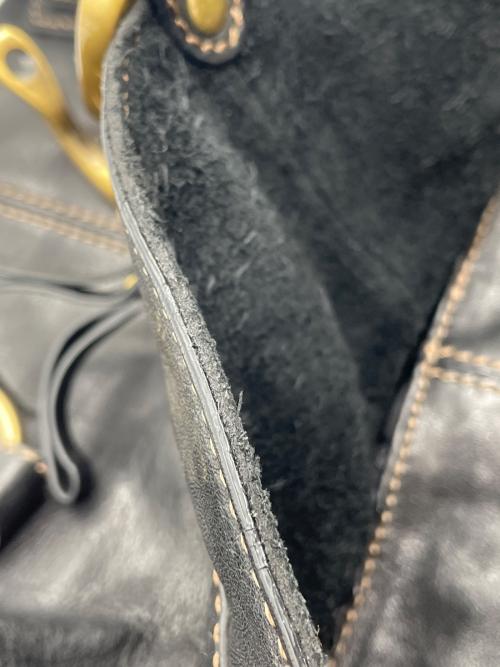 Francesco Biasia（フランシスコ ビアジア）Francesco Biasia (フランシスコ ビアジア) ハンドバッグ ブラックの古着・服飾アイテム