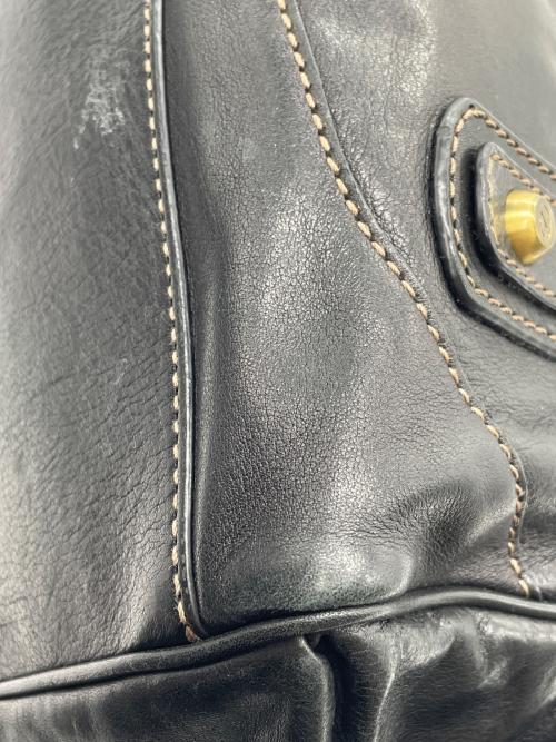 Francesco Biasia（フランシスコ ビアジア）Francesco Biasia (フランシスコ ビアジア) ハンドバッグ ブラックの古着・服飾アイテム