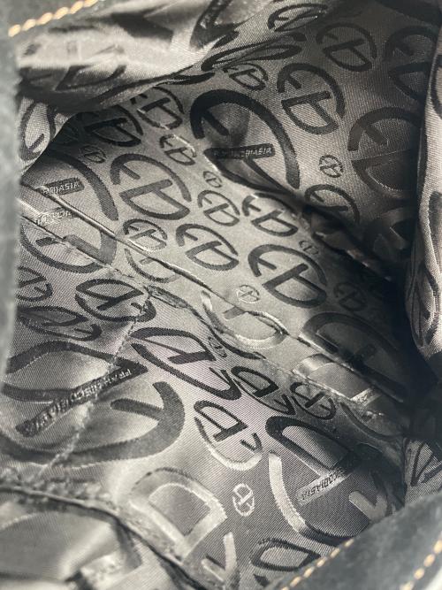 Francesco Biasia（フランシスコ ビアジア）Francesco Biasia (フランシスコ ビアジア) ハンドバッグ ブラックの古着・服飾アイテム