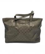 GUCCIグッチ）の古着「トートバッグ」｜ベージュ