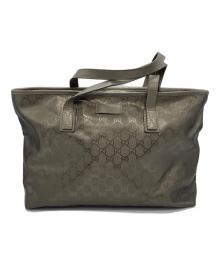 GUCCI（グッチ）の古着「トートバッグ」｜ベージュ