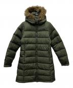 THE NORTH FACEザ ノース フェイス）の古着「Nuptse Long Coat」｜グリーン