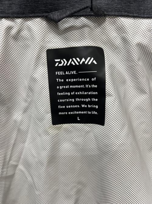 DAIWA（ダイワ）DAIWA (ダイワ) デタッチャブルレインジャケット グレー サイズ:Ｌの古着・服飾アイテム
