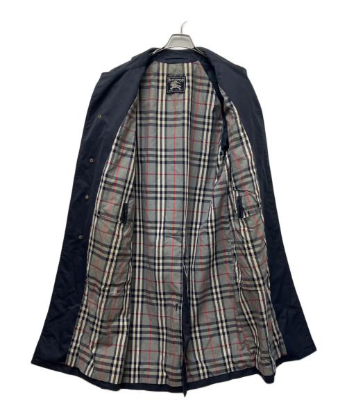 Burberry's（バーバリーズ）Burberry's (バーバリーズ) ステンカラーコート ブラック サイズ:ーの古着・服飾アイテム