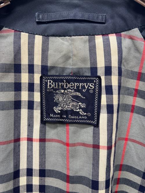 Burberry's（バーバリーズ）Burberry's (バーバリーズ) ステンカラーコート ブラック サイズ:ーの古着・服飾アイテム