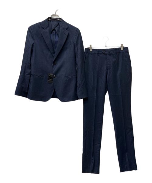 EMPORIO ARMANI（エンポリオ アルマーニ）EMPORIO ARMANI (エンポリオ アルマーニ) カシミヤ混スーツ ネイビー サイズ:４８の古着・服飾アイテム