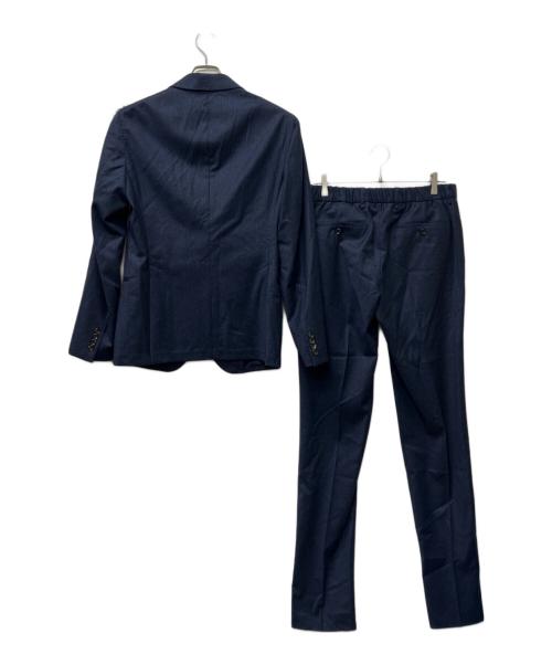 EMPORIO ARMANI（エンポリオ アルマーニ）EMPORIO ARMANI (エンポリオ アルマーニ) カシミヤ混スーツ ネイビー サイズ:４８の古着・服飾アイテム