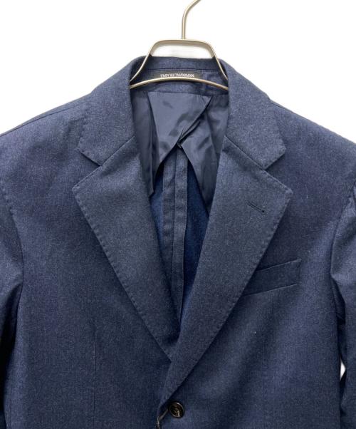 EMPORIO ARMANI（エンポリオ アルマーニ）EMPORIO ARMANI (エンポリオ アルマーニ) カシミヤ混スーツ ネイビー サイズ:４８の古着・服飾アイテム
