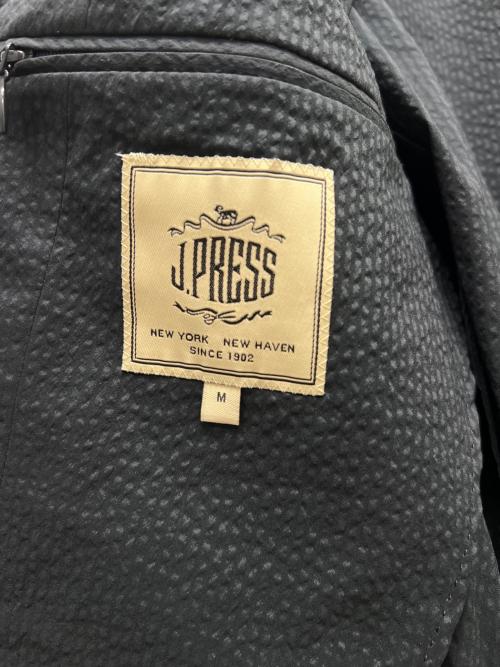 J.PRESS（ジェイプレス）J.PRESS (ジェイプレス) テーラードジャケット ブラック サイズ:Ｍの古着・服飾アイテム